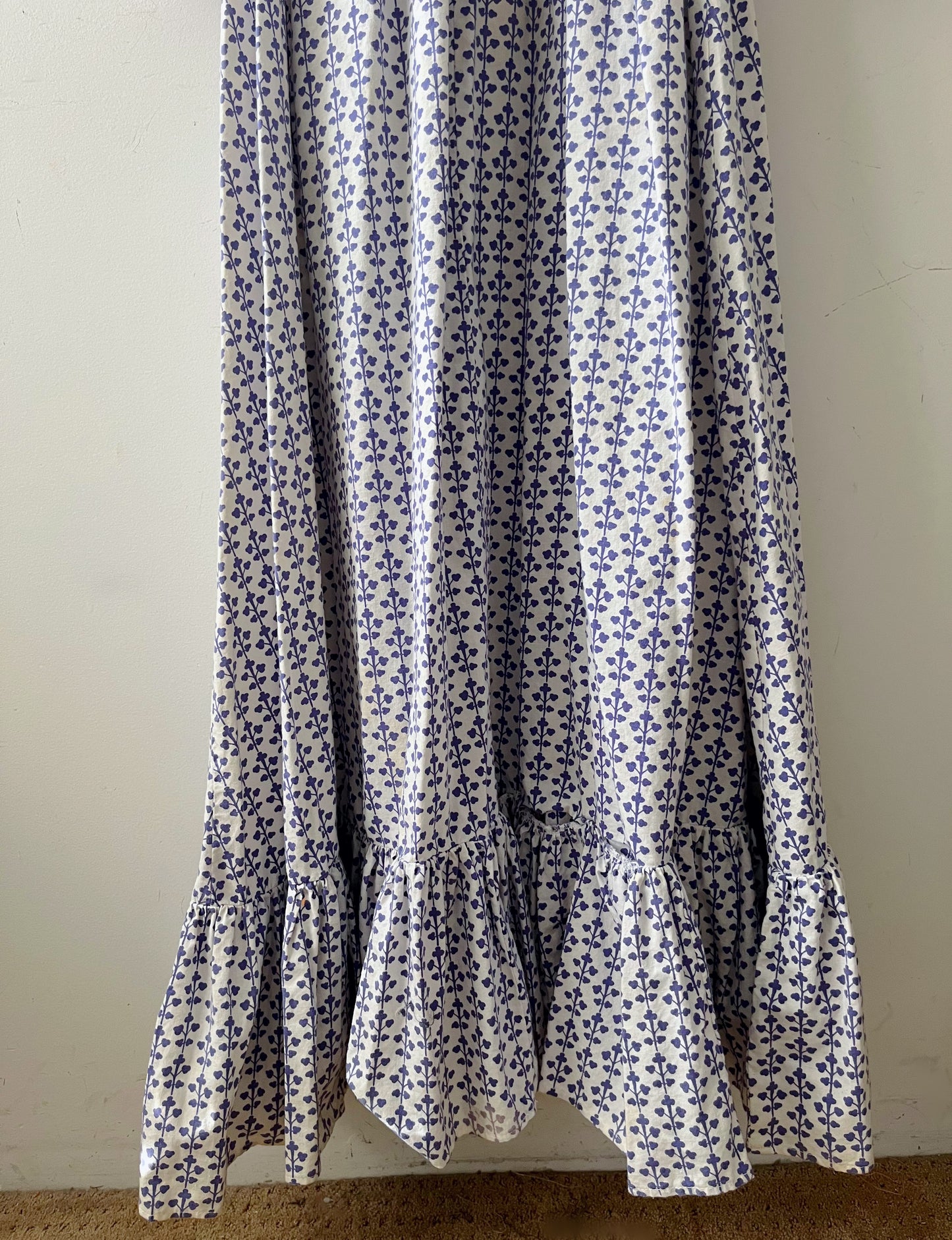 Laura Ashley Victorian Prairie Dress- White Clover| XS/S