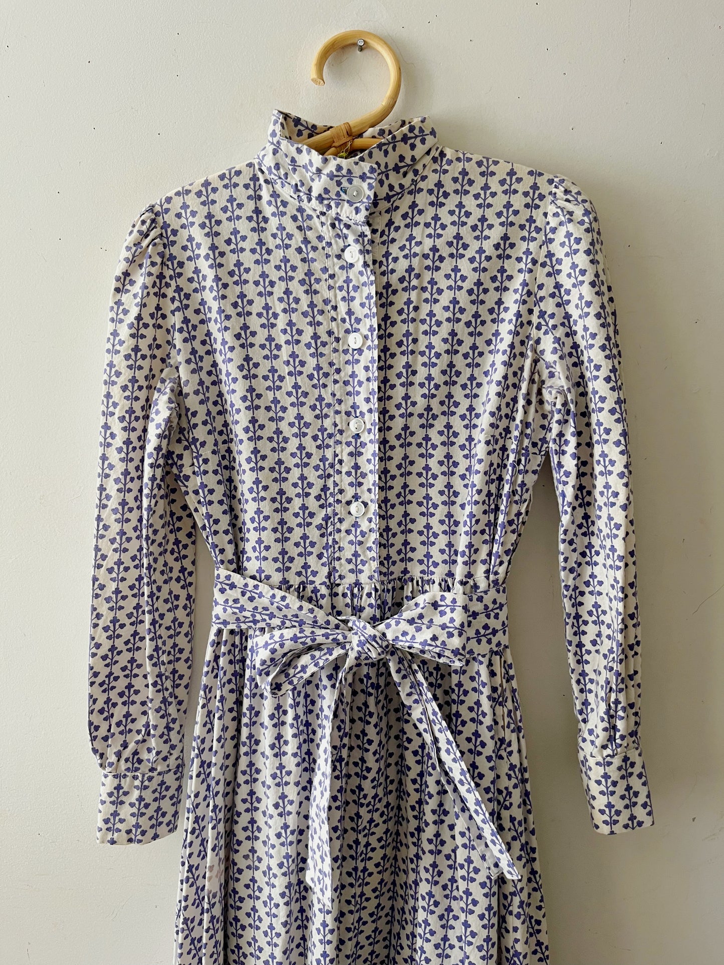Laura Ashley Victorian Prairie Dress- White Clover| XS/S