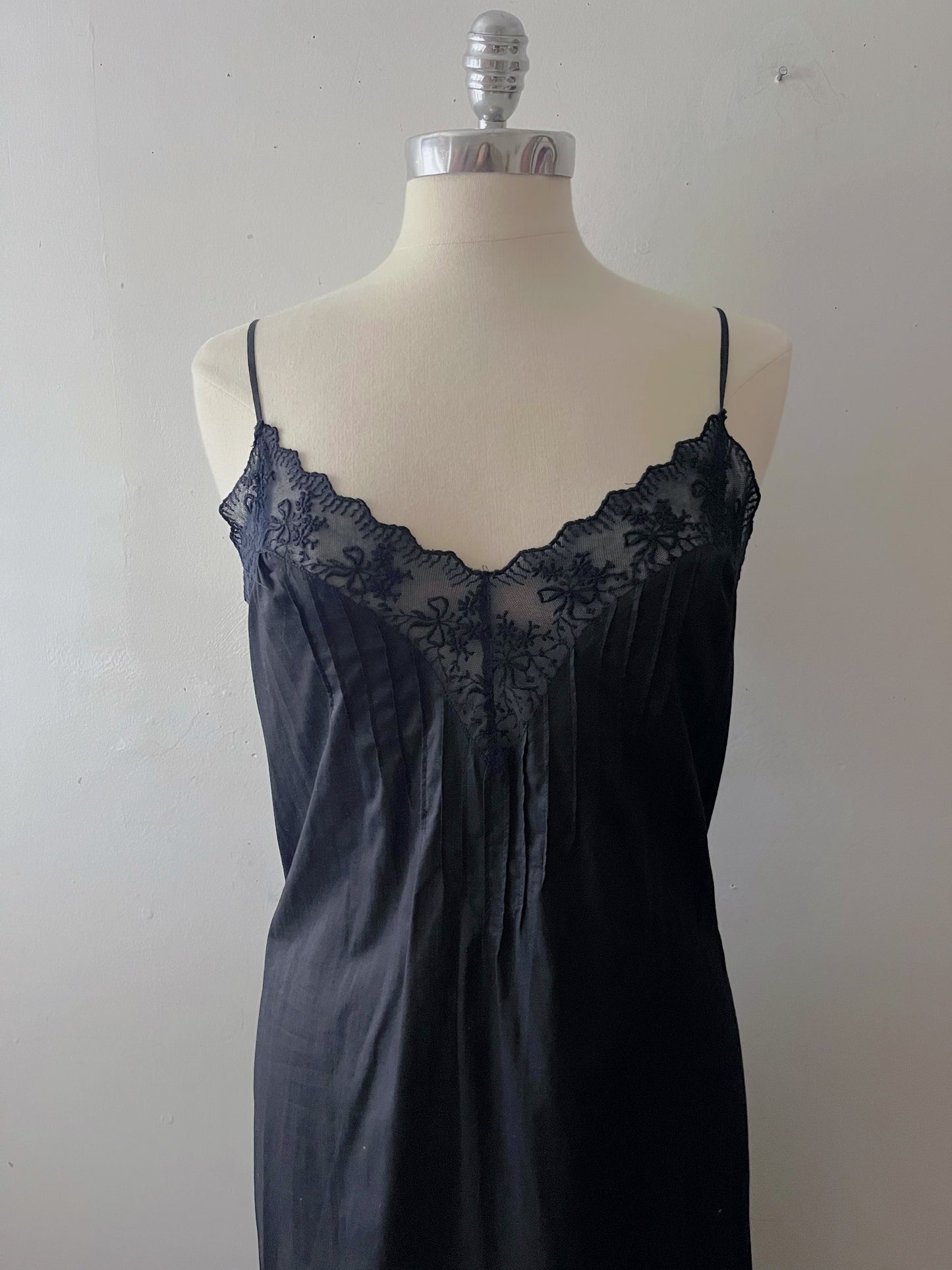 Cotton Lace Slip Dress