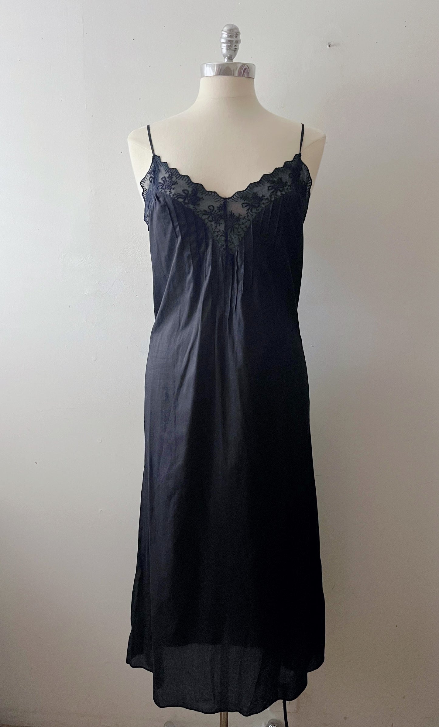 Cotton Lace Slip Dress