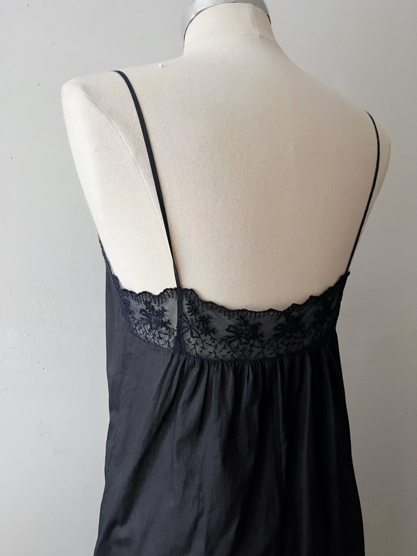 Cotton Lace Slip Dress