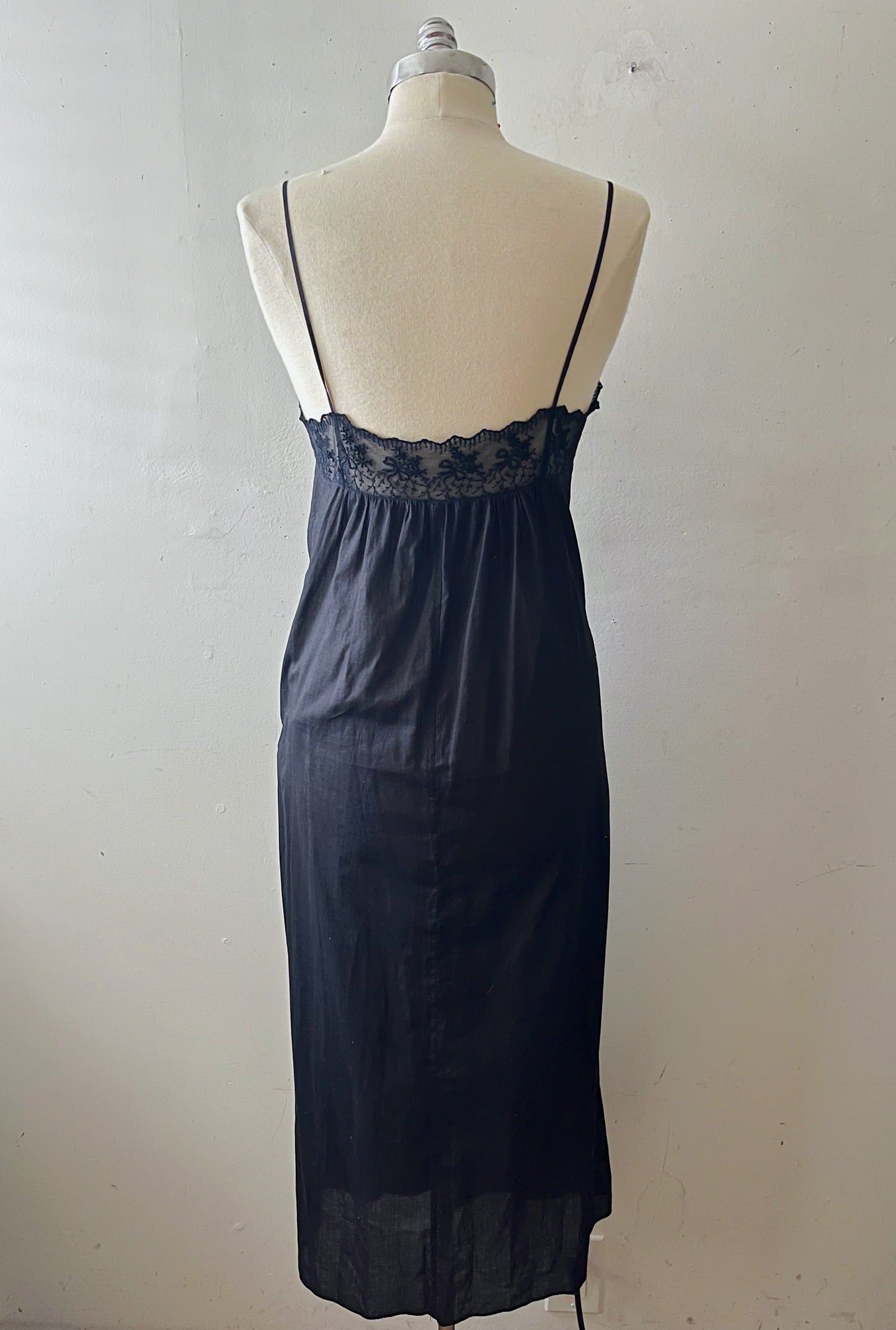 Cotton Lace Slip Dress