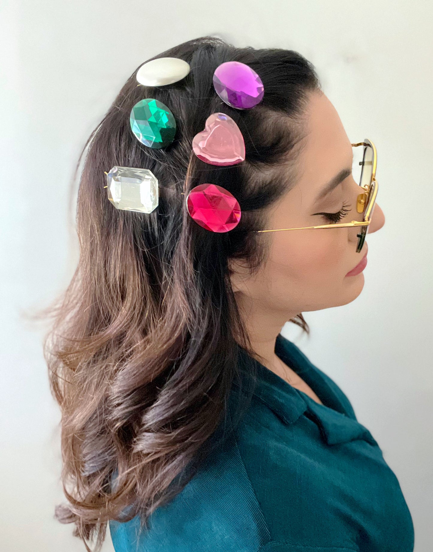 Lollipop Gem Hair Clip Barrette