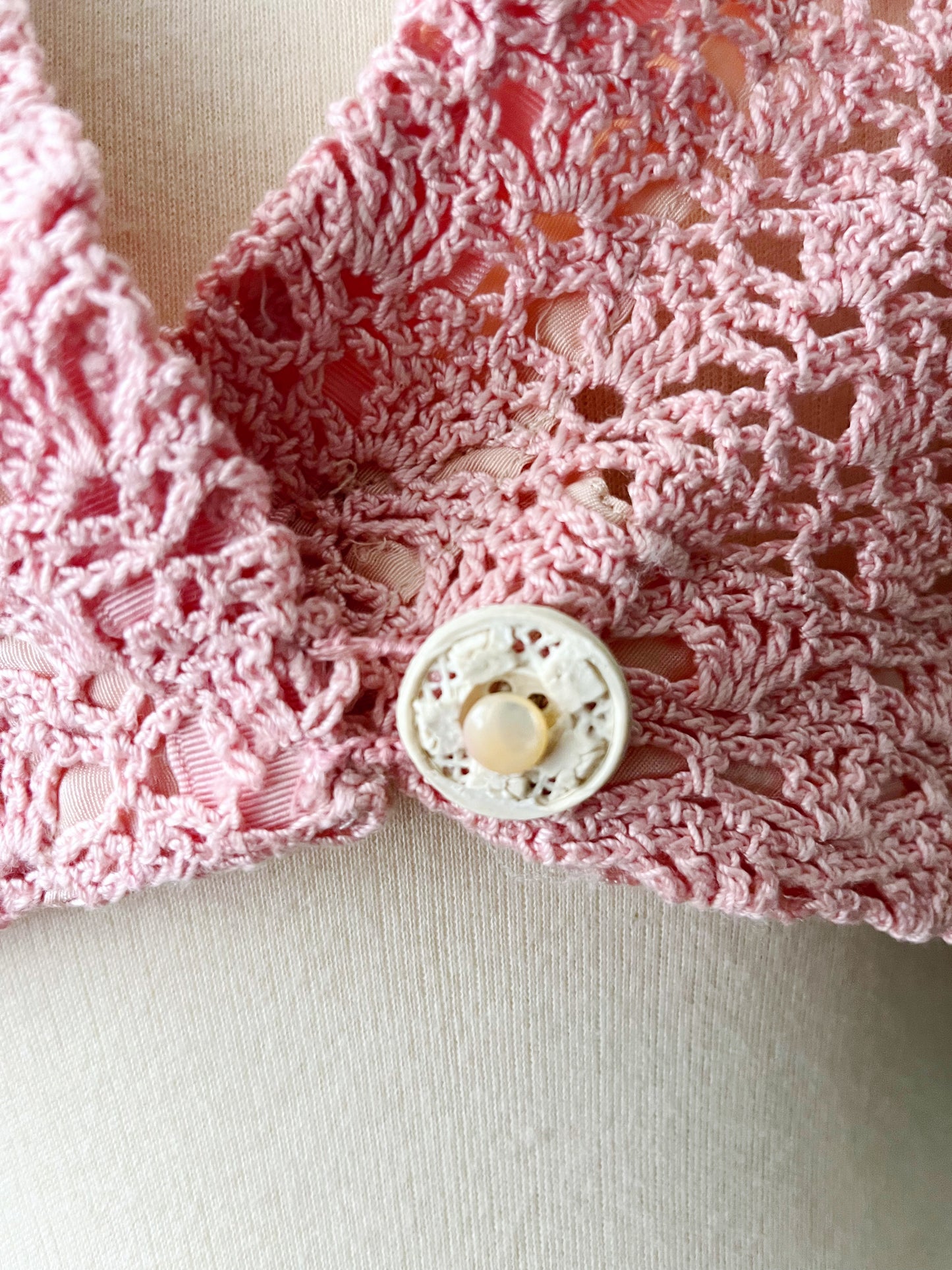 Crochet Crop Top| Medium