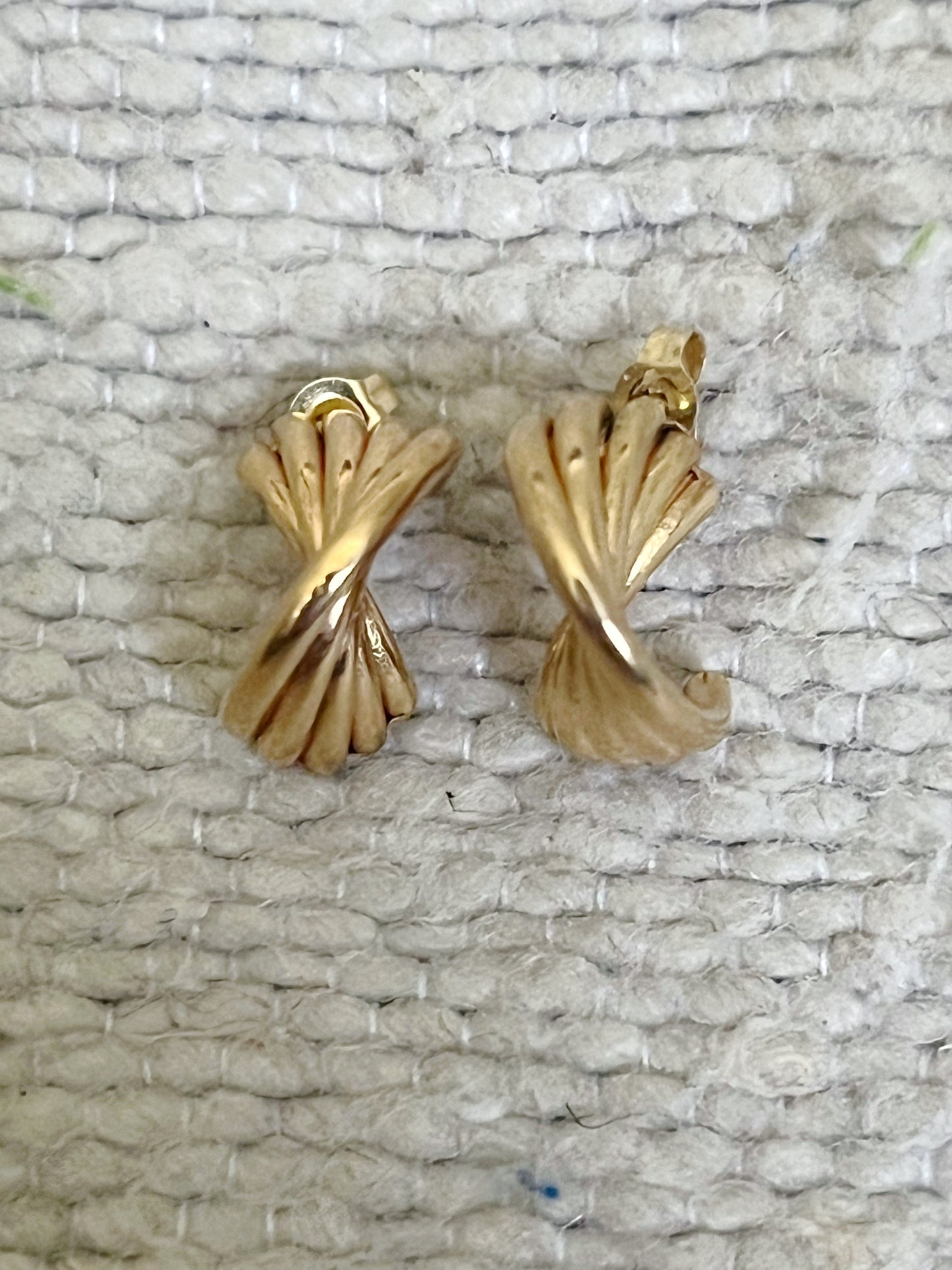 Fan Bow Earrings
