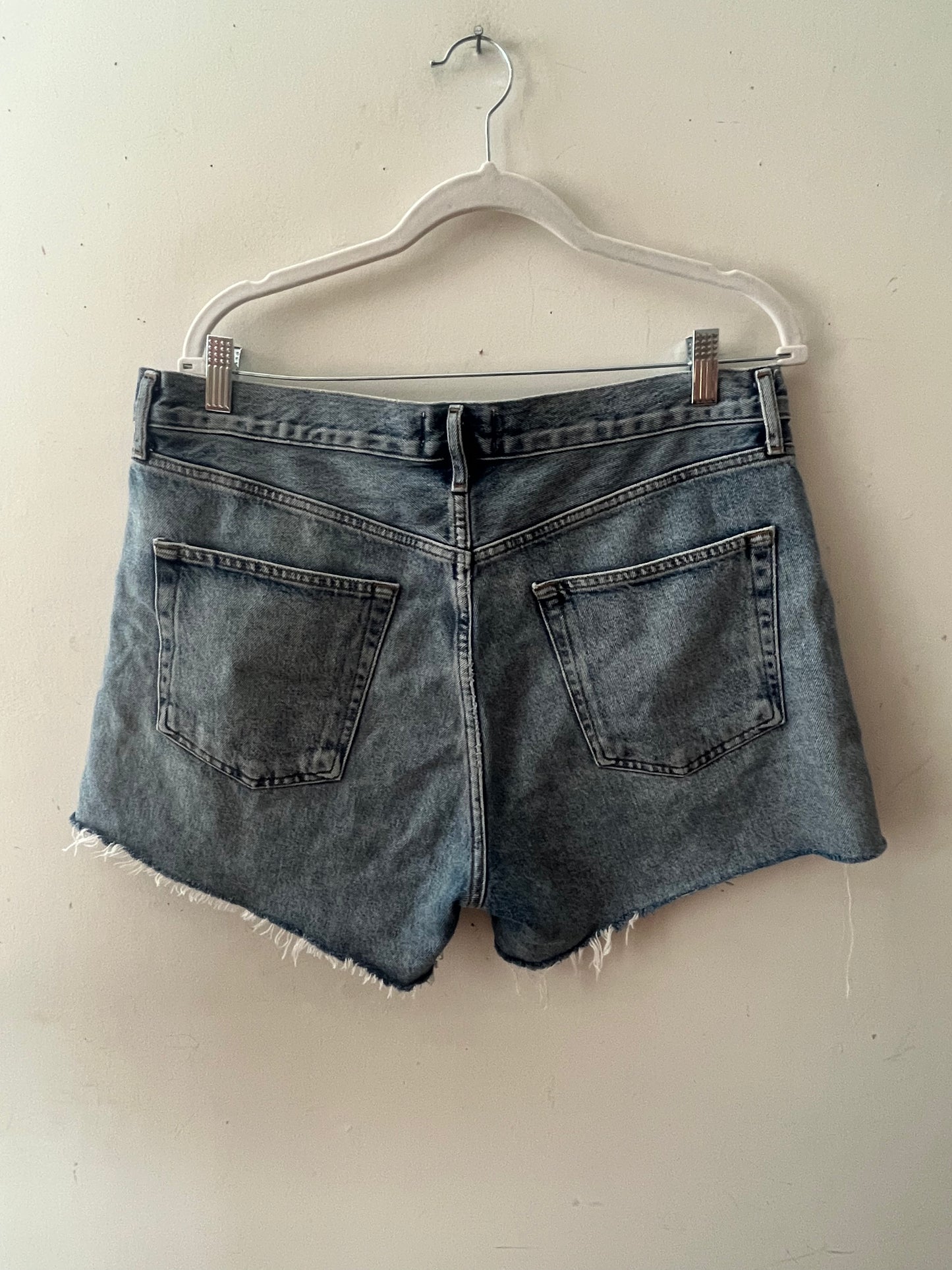 Vintage Washed Jean Shorts