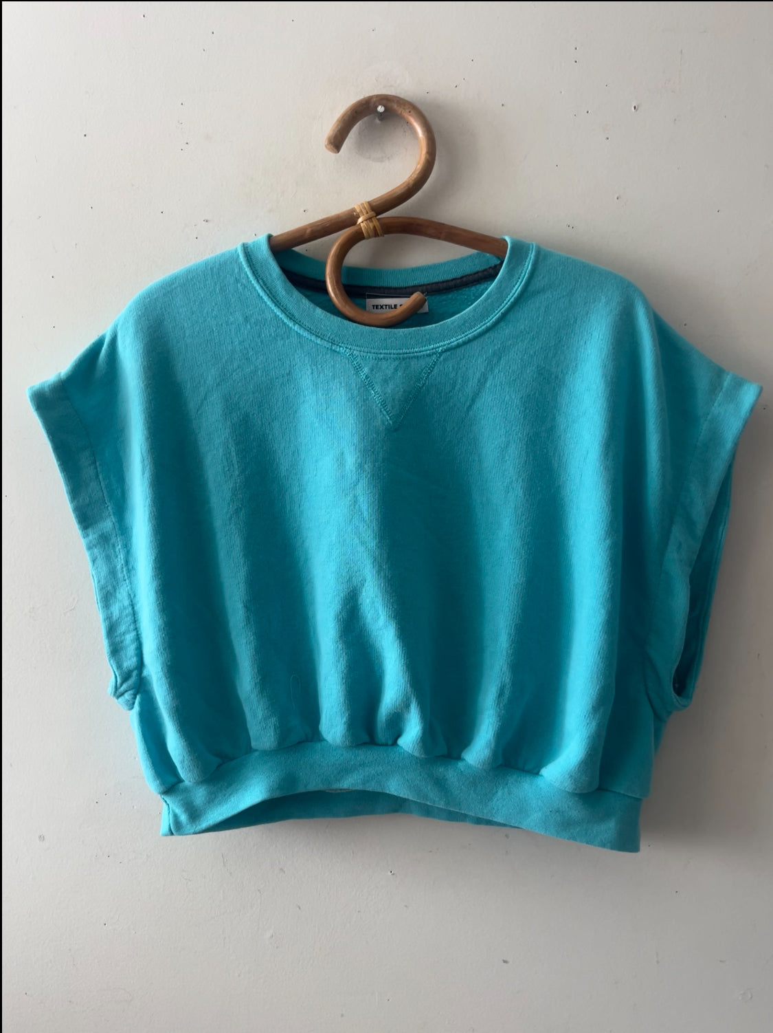 Modern Crew Sweat Top Turquoise| One Size