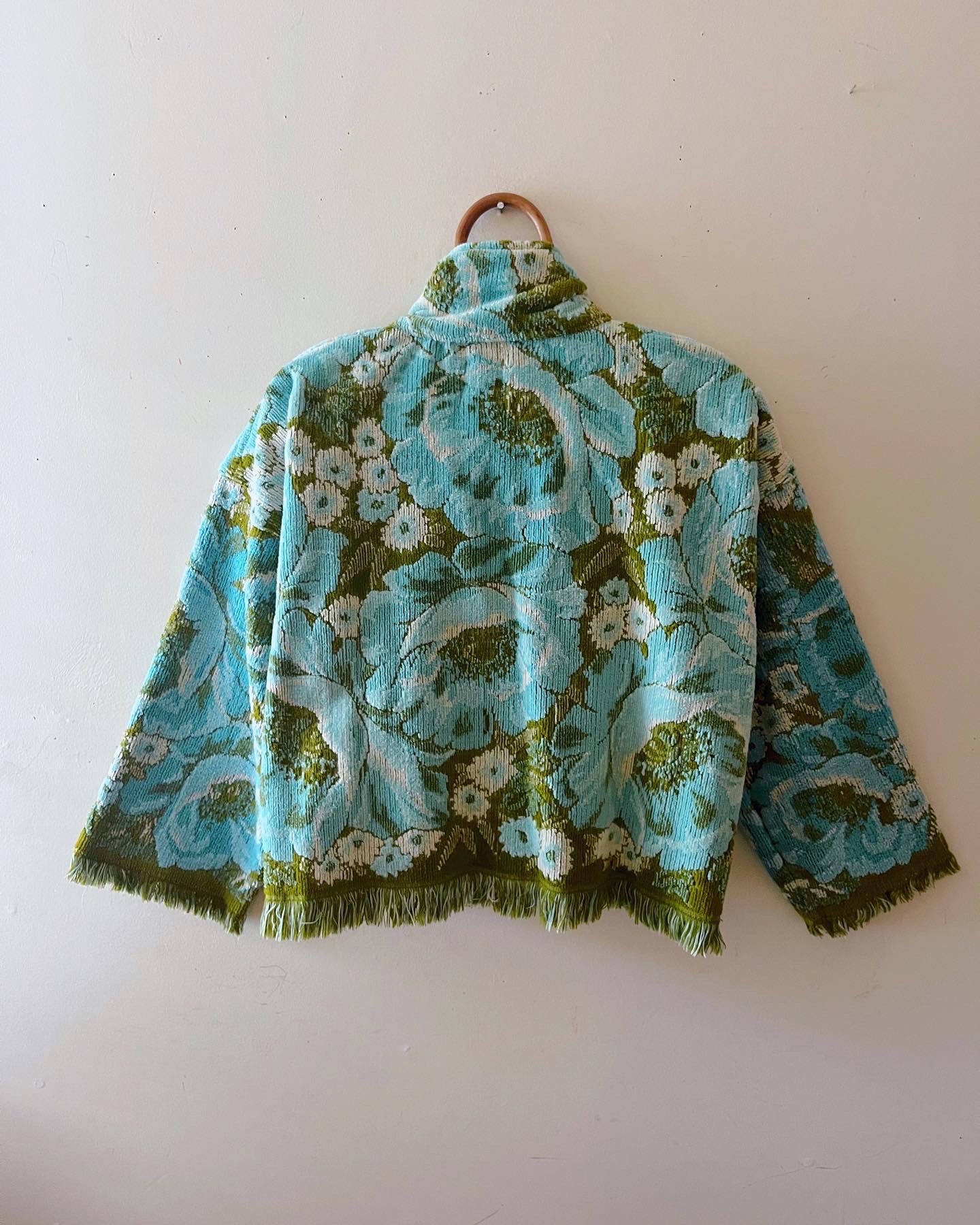 Ocean Poppies Towel Jacket