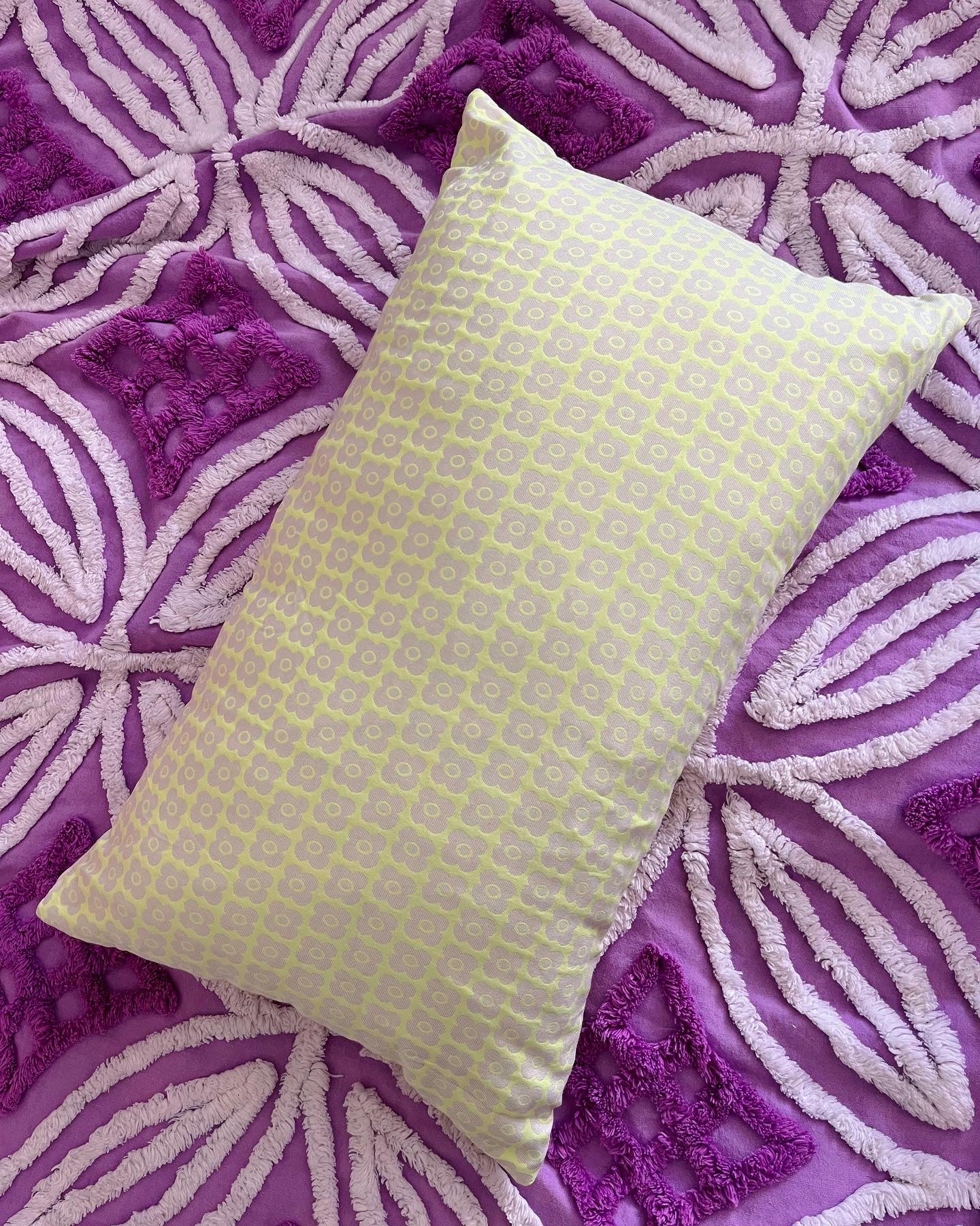 Floral Pop Upcycled Decor Pillows