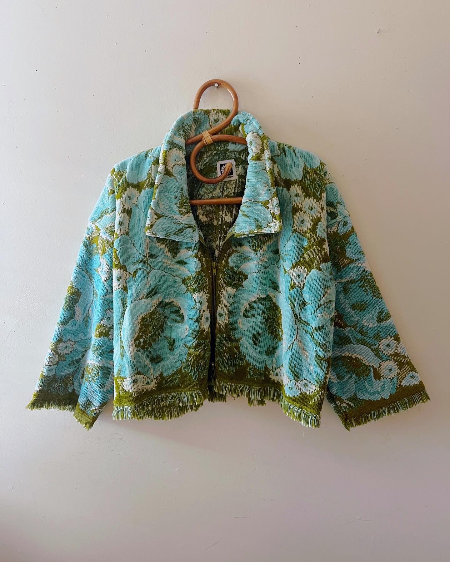 Ocean Poppies Towel Jacket