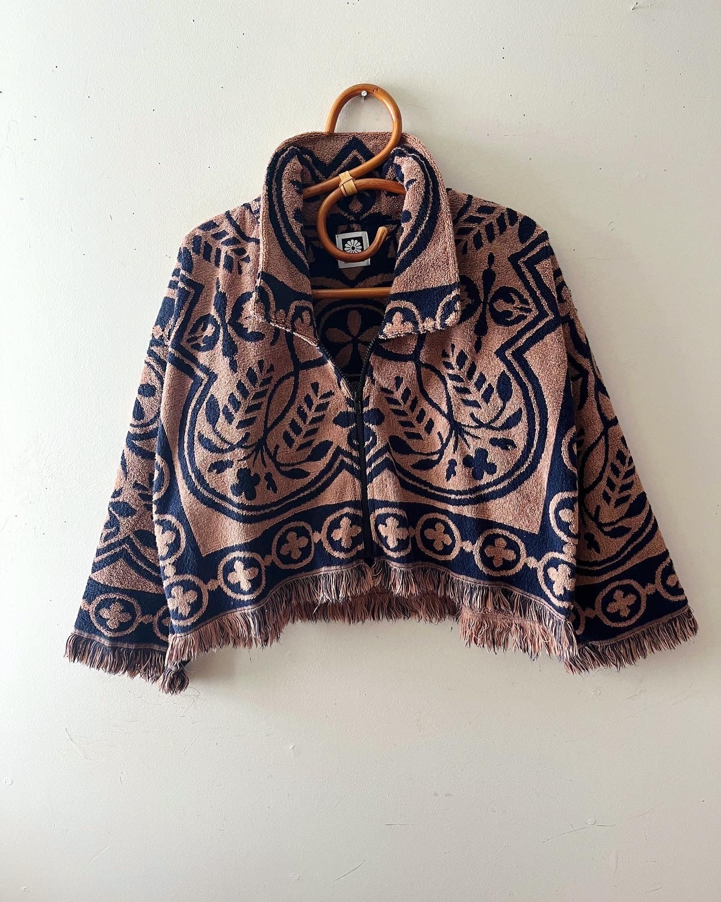 Mocha Coffee Towel Jacket