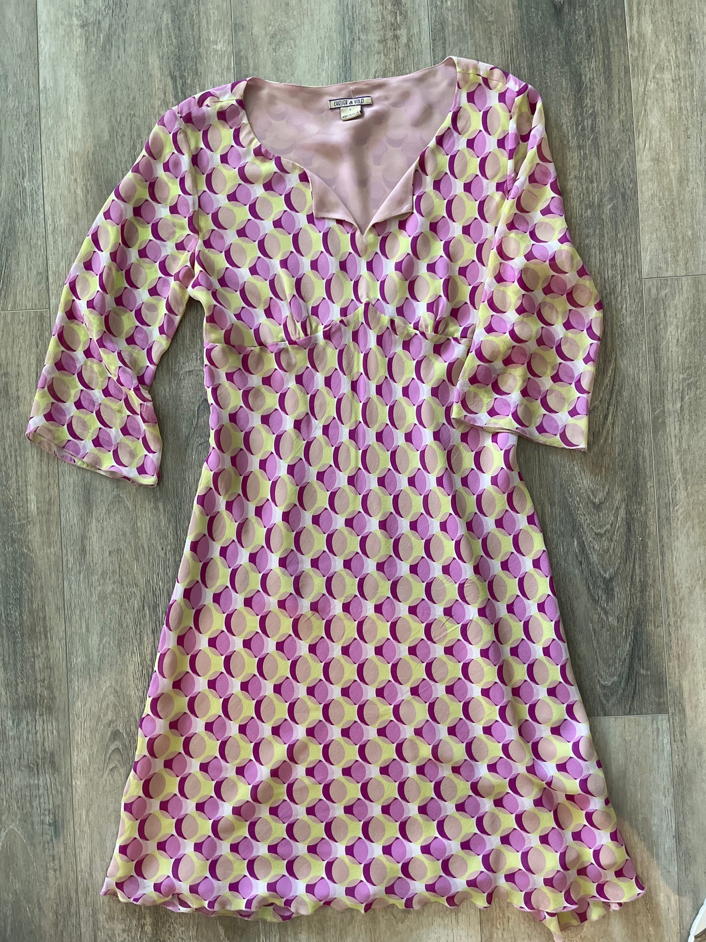 Sheer Silk Betsey Johnson Inspired Dress