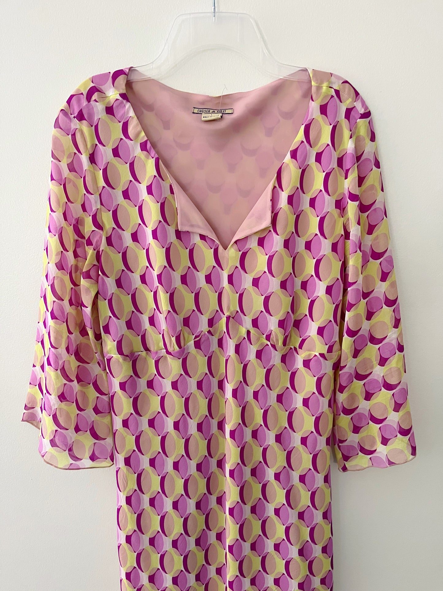 Sheer Silk Betsey Johnson Inspired Dress