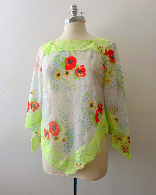 Poppies Angel Wing Top | M/L