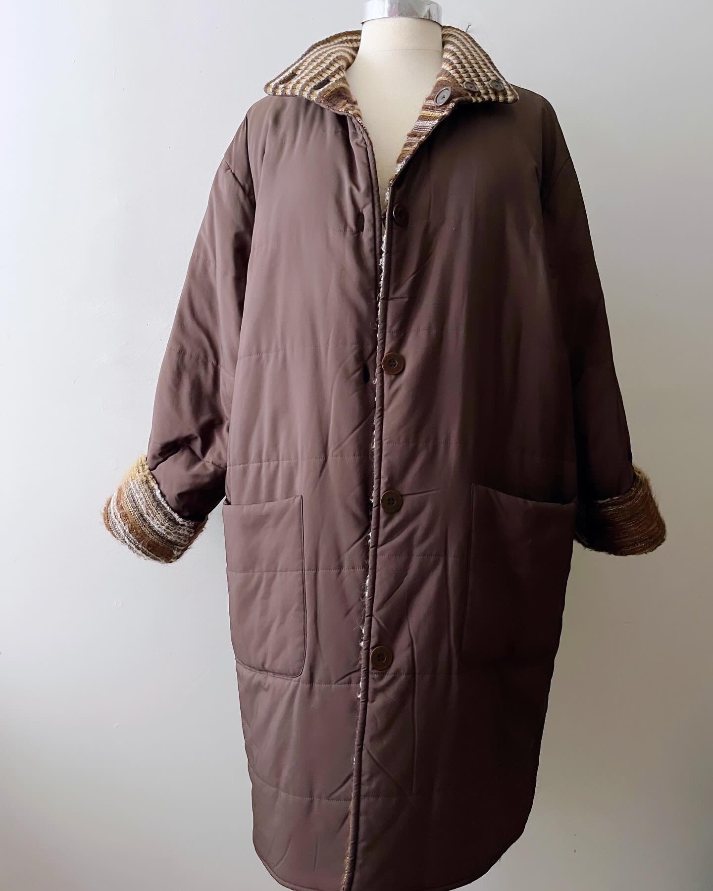 Missoni Mohair Reversible Puffer Coat