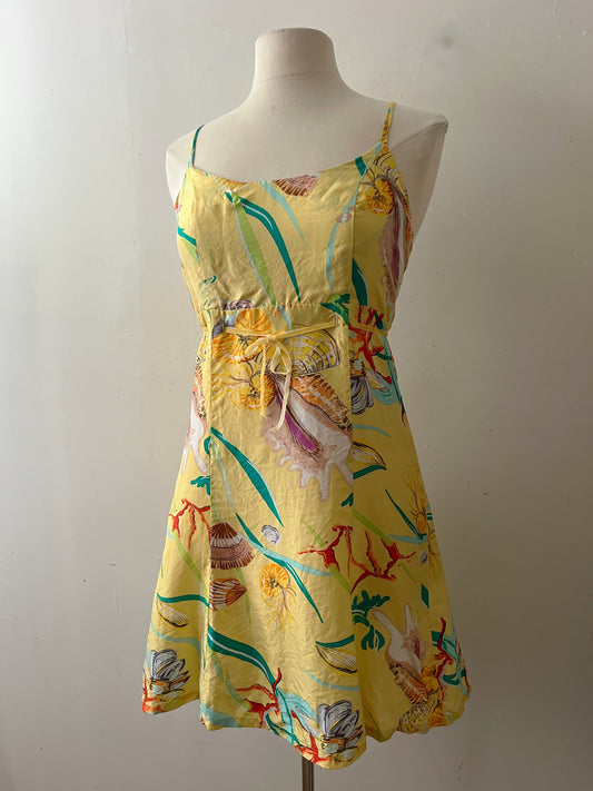 Silk Seashell Dress| Medium