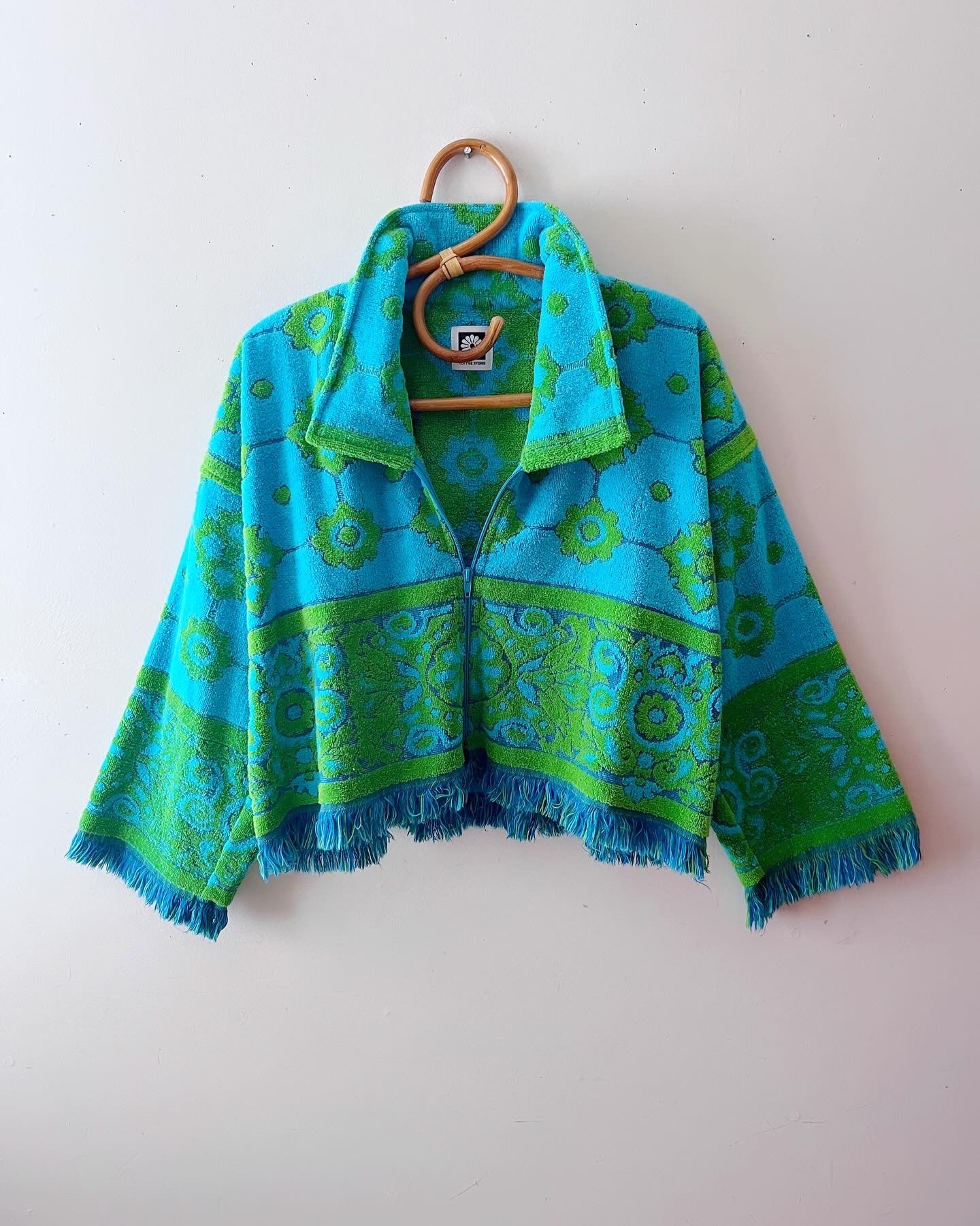 Turquoise Gem Towel Jacket