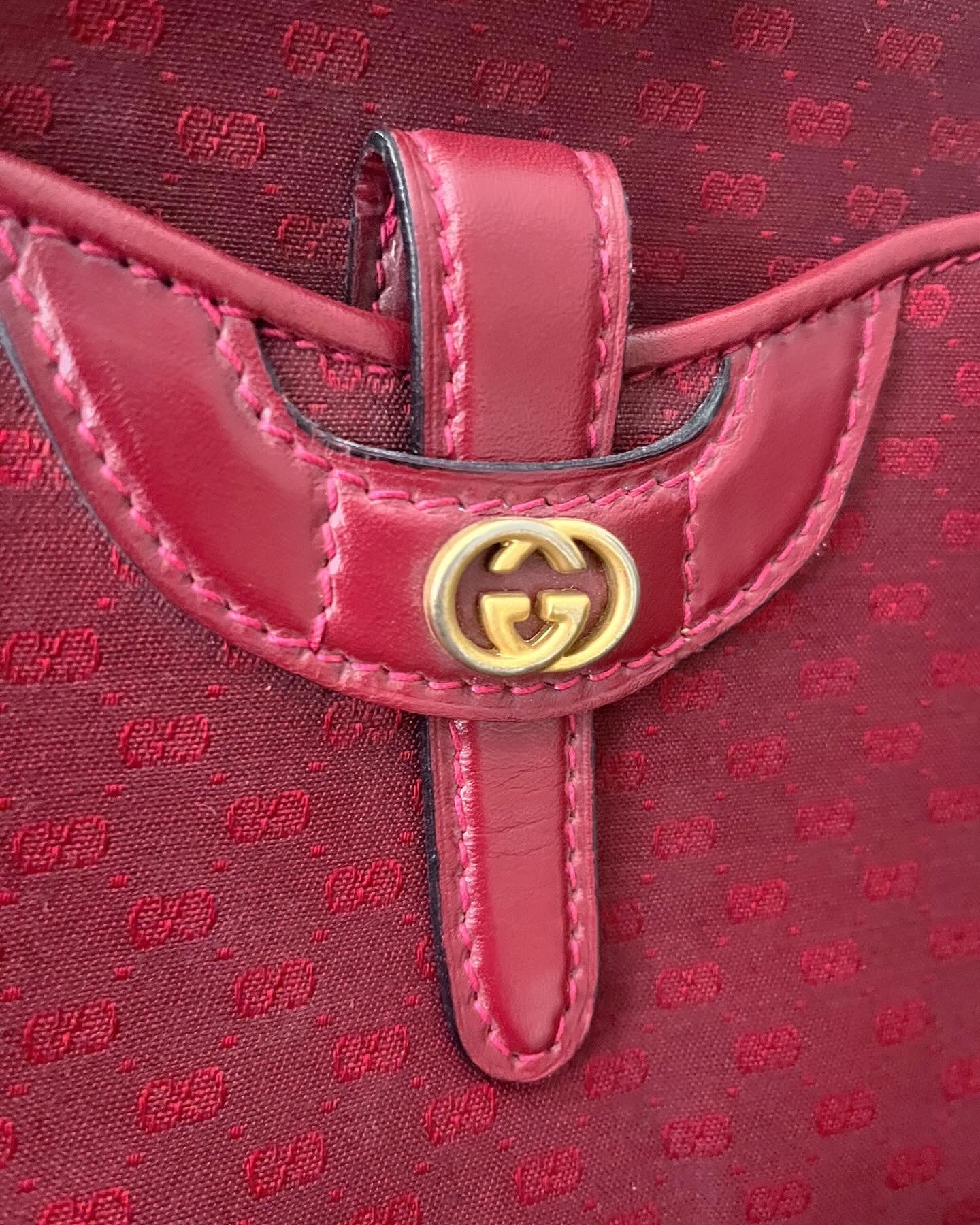 Cherry Wine Gucci Crossbody Purse