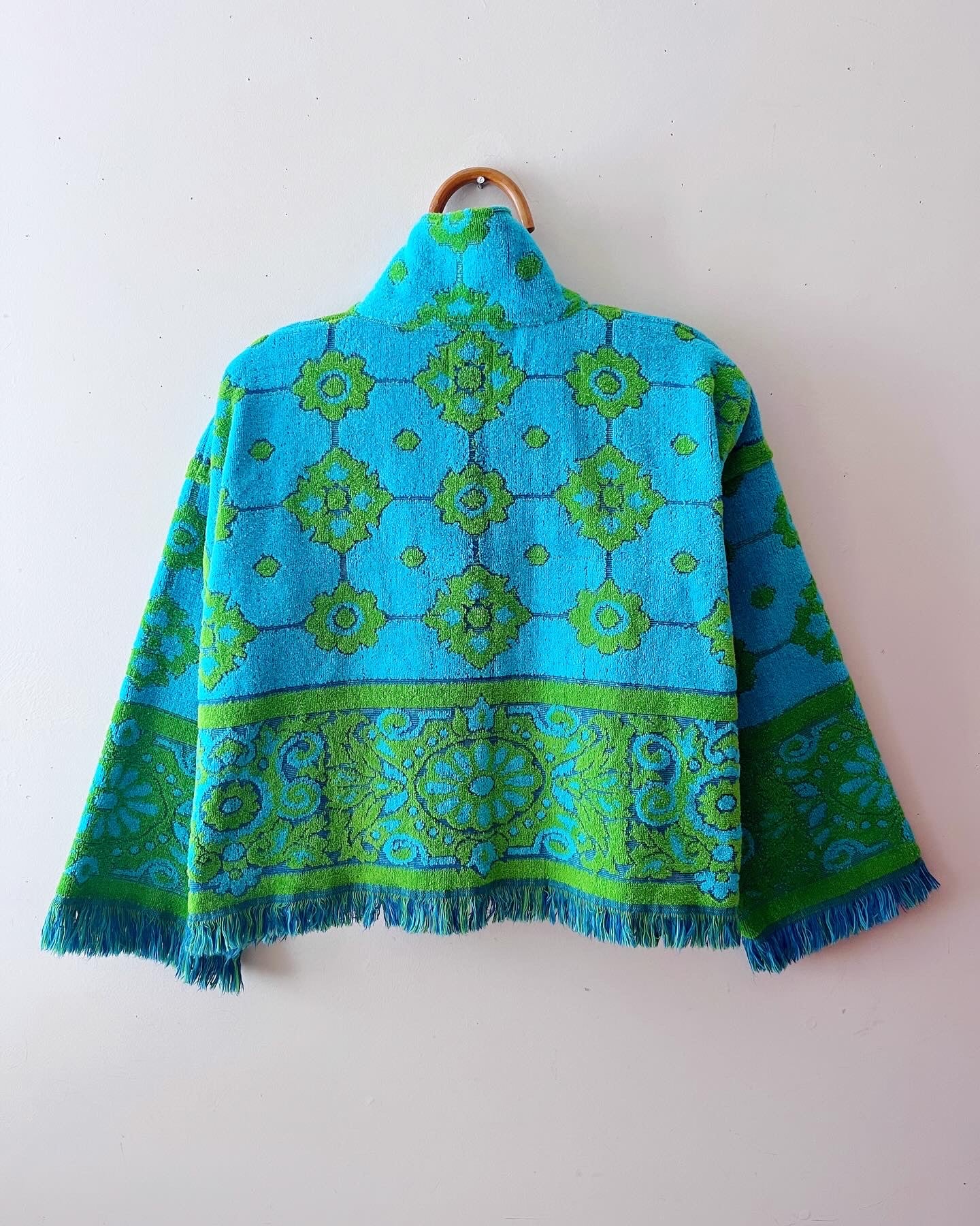 Turquoise Gem Towel Jacket