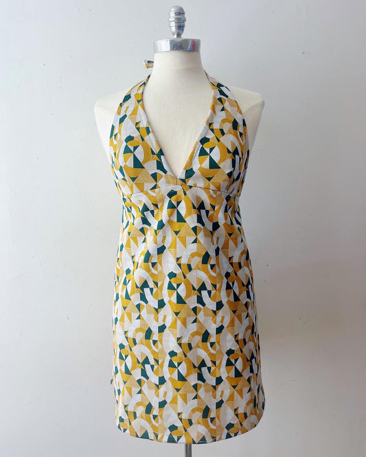 Mini Halter Dress- Mod House