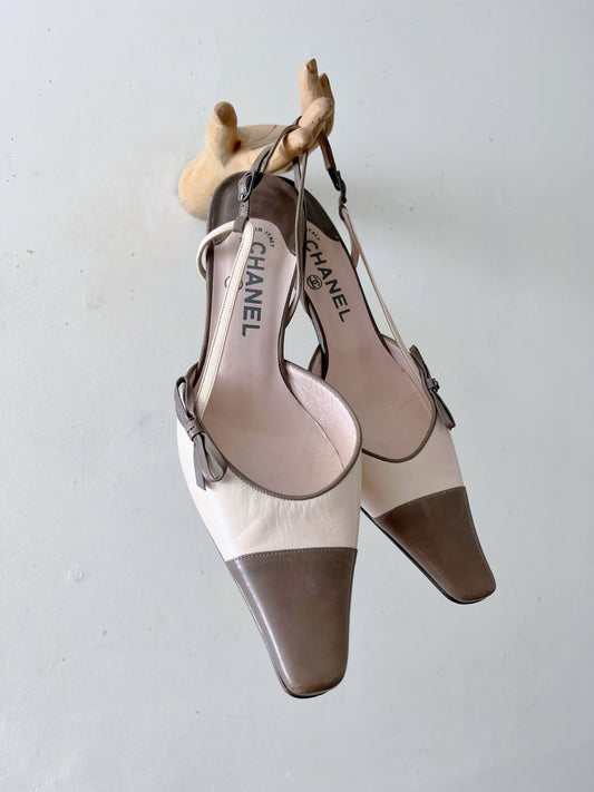 Chanel Bow Kitten Shoes| Size 39