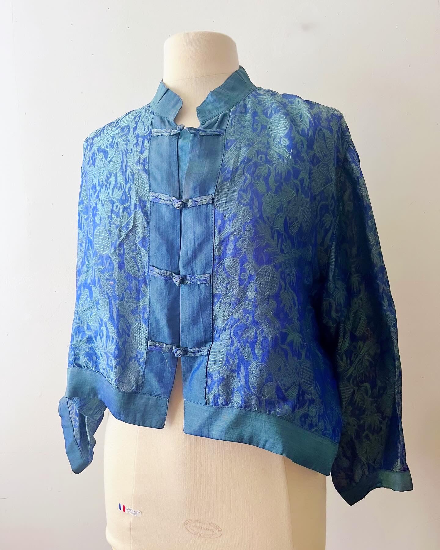 Silk Fire Airy Top- Cool Blue