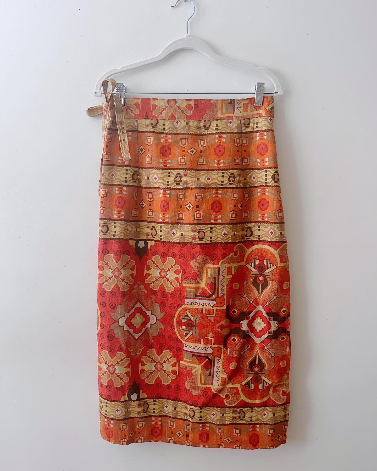 Tapestry Wrap Skirt| One Size