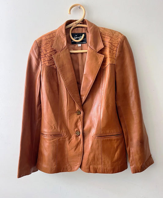 California Leather Jacket| Medium