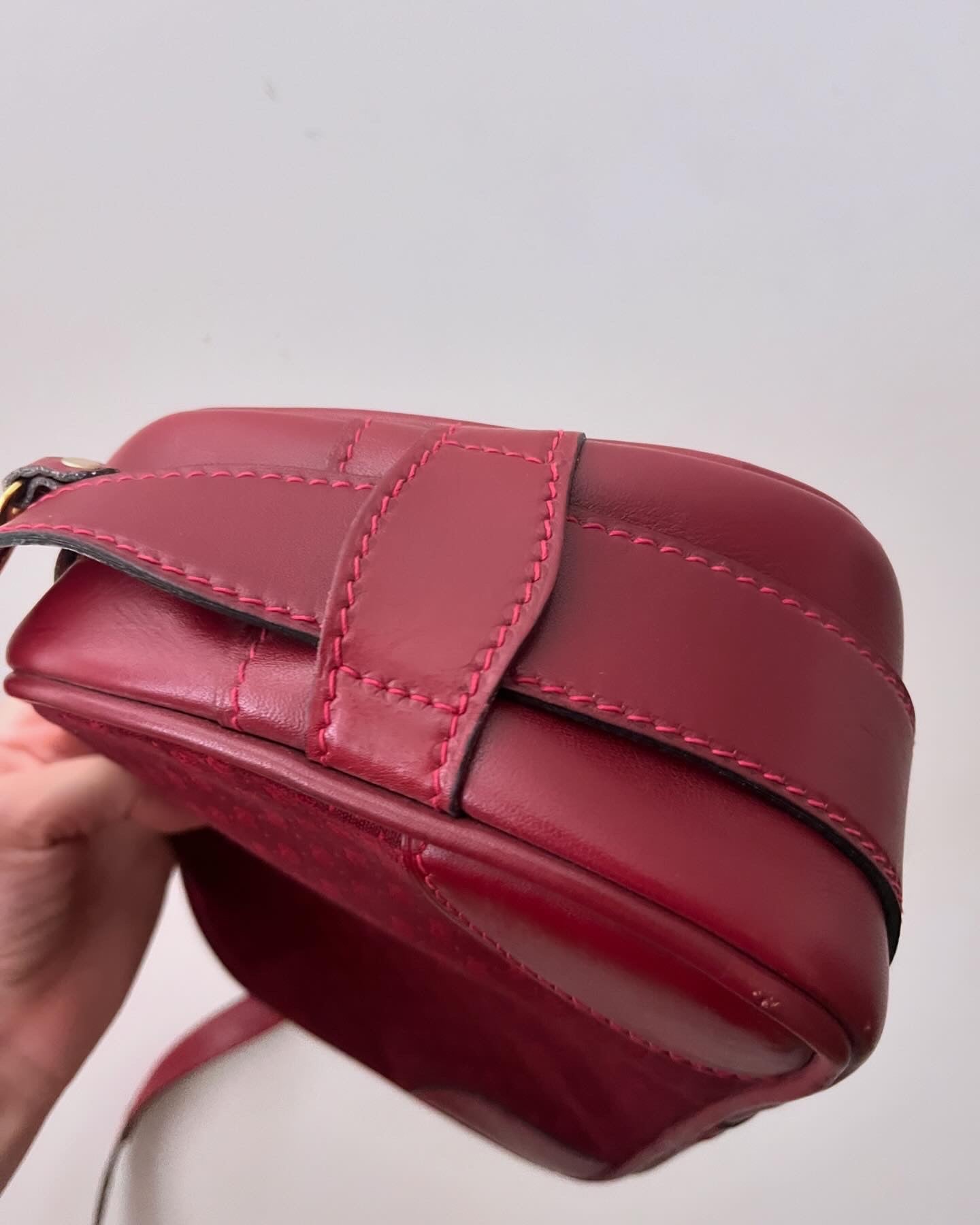 Cherry Wine Gucci Crossbody Purse