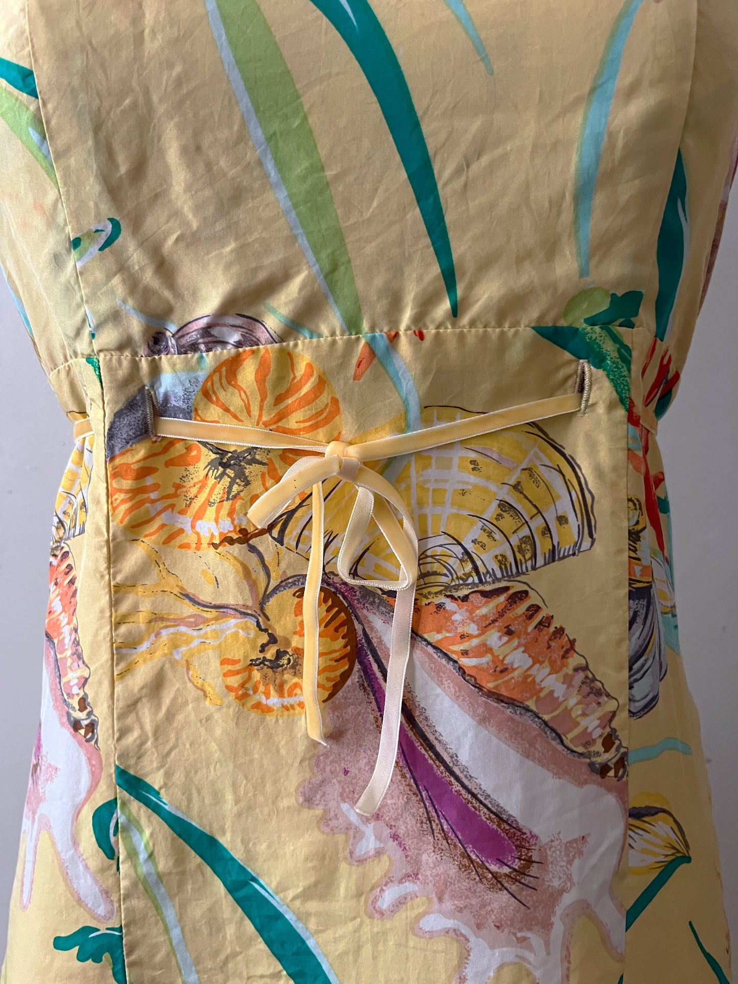 Silk Seashell Dress| Medium