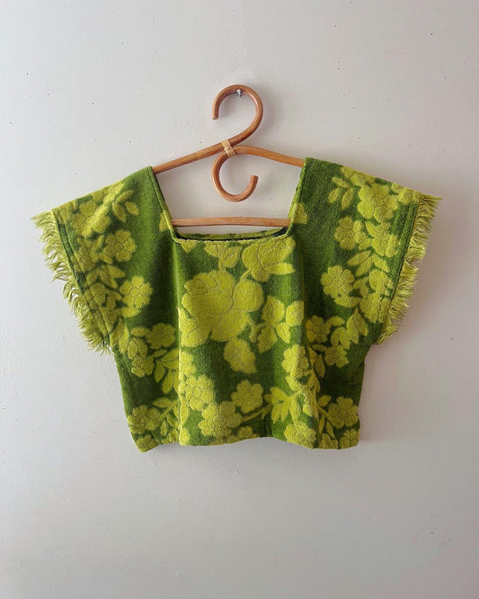 Cabbage Green Towel Top