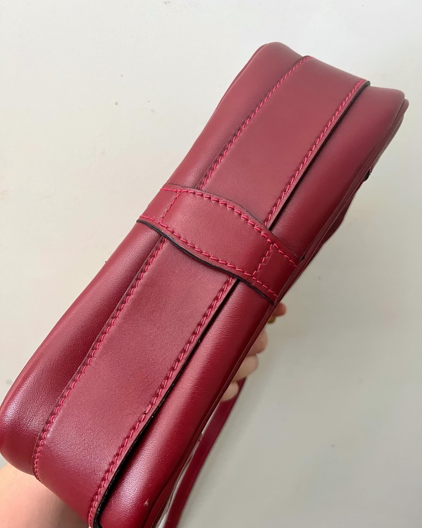 Cherry Wine Gucci Crossbody Purse