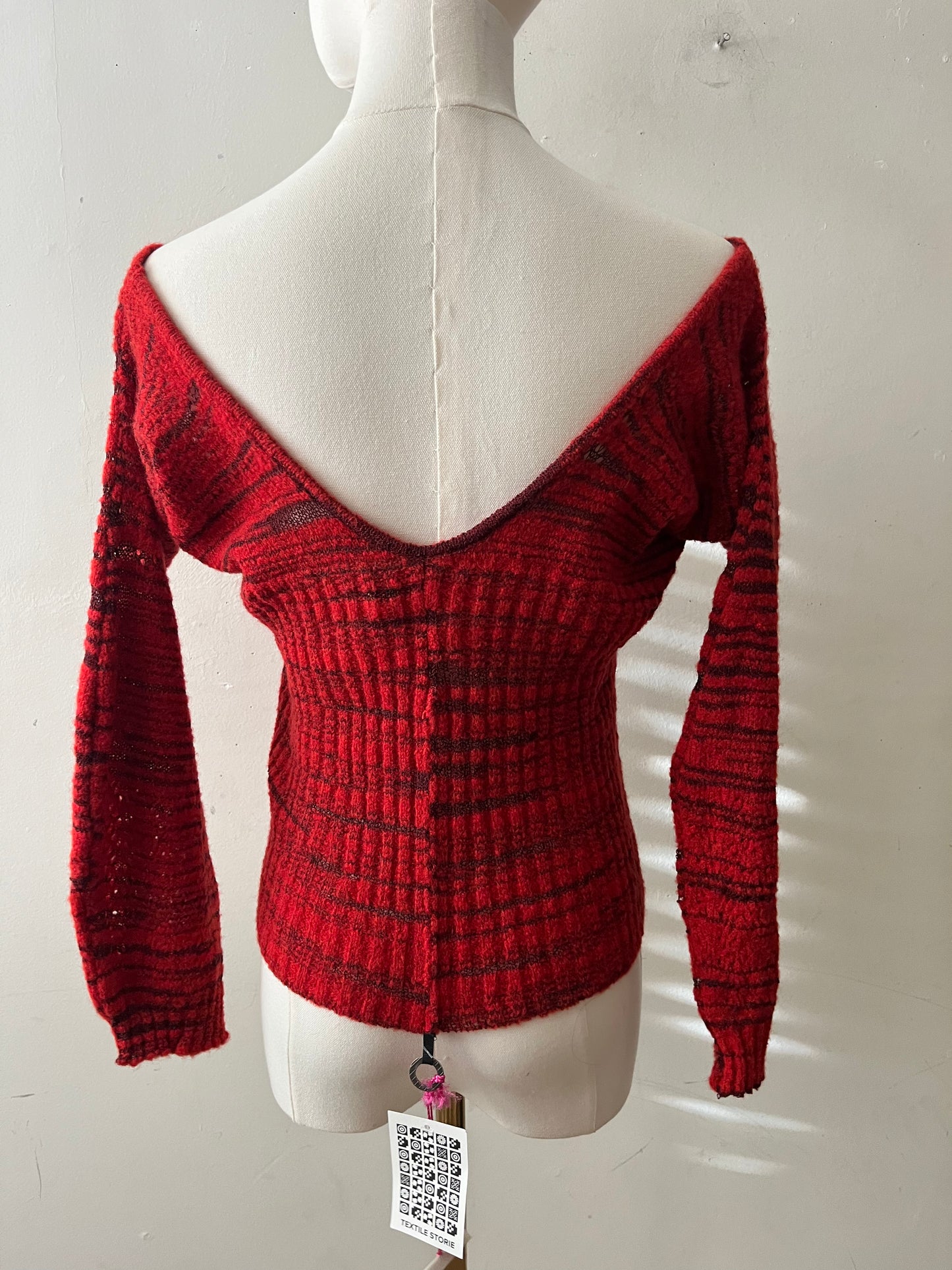 Save the Queen Off the Shoulder Sweater Top| M/L