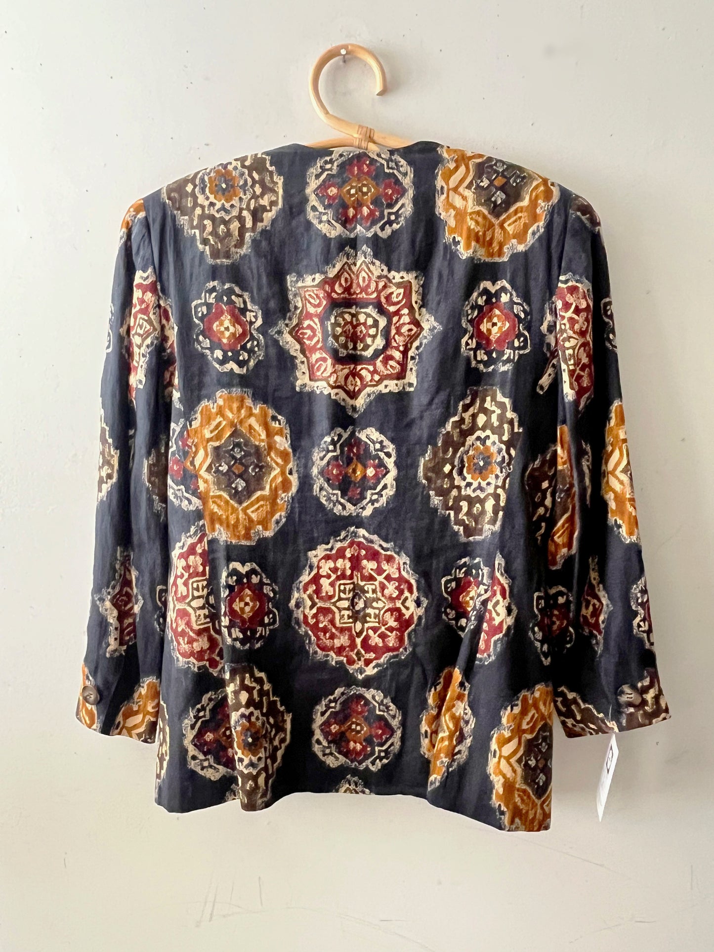 Linen Medallion Blazer | Small