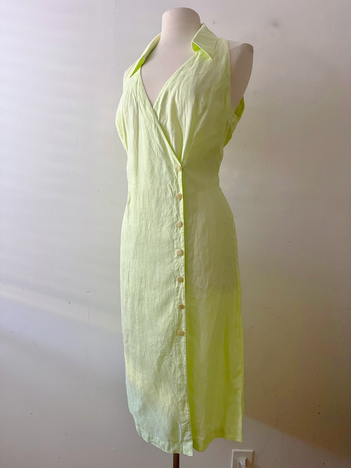 Escada Linen Dress| Large