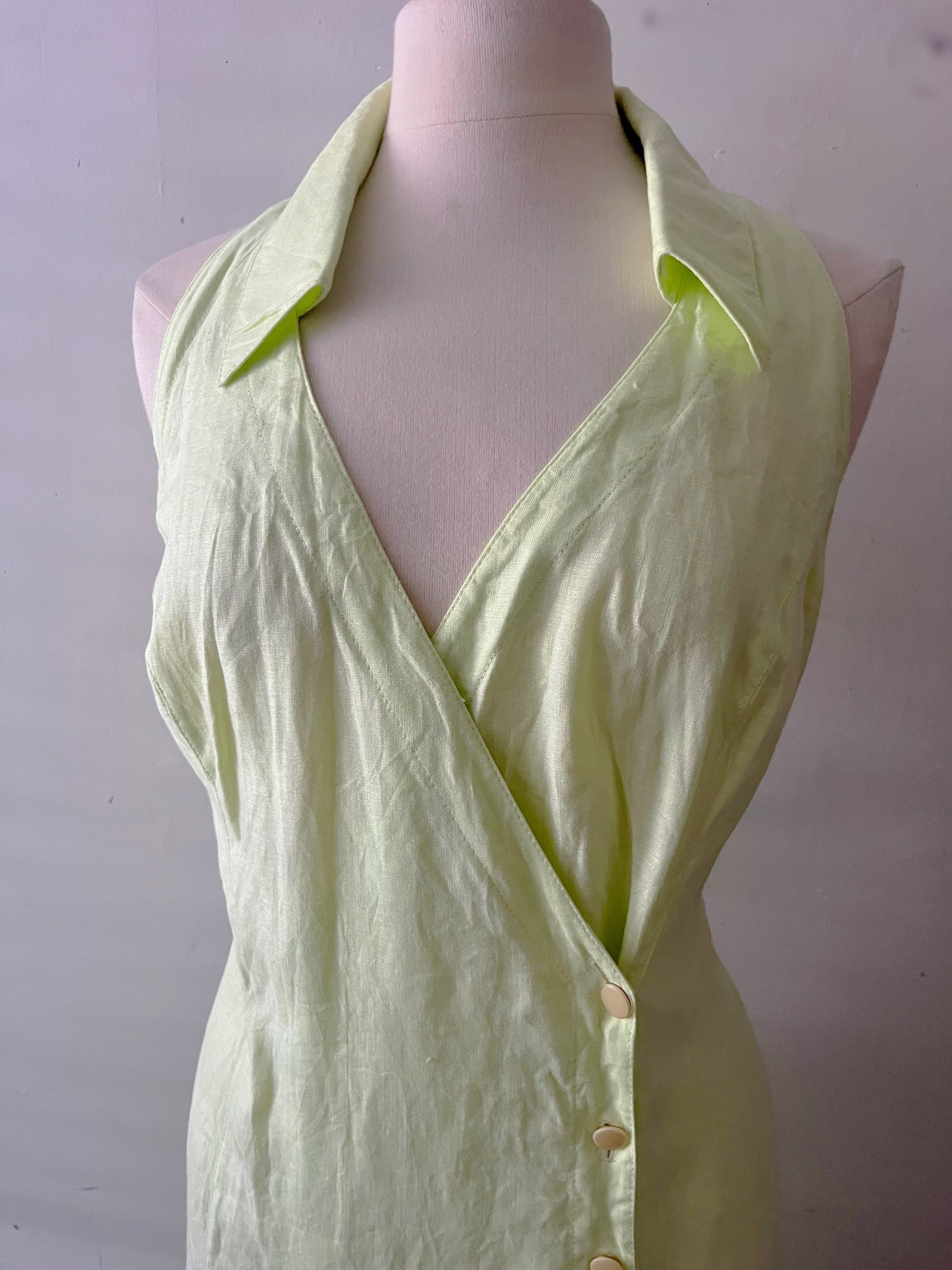 Escada Linen Dress| Large