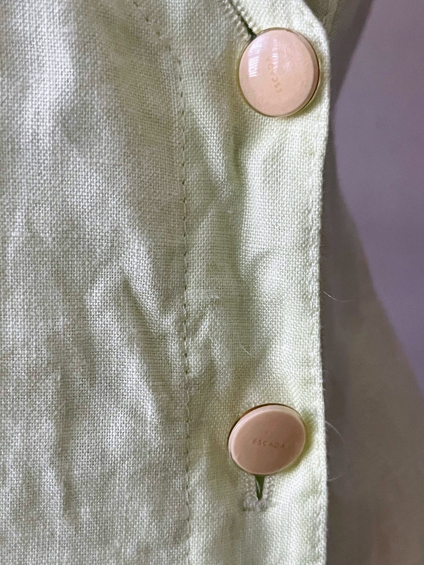 Escada Linen Dress| Large