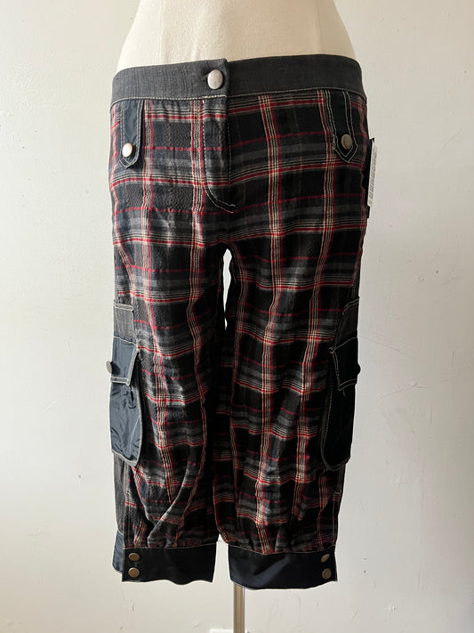 Italian Plaid Capri| Medium