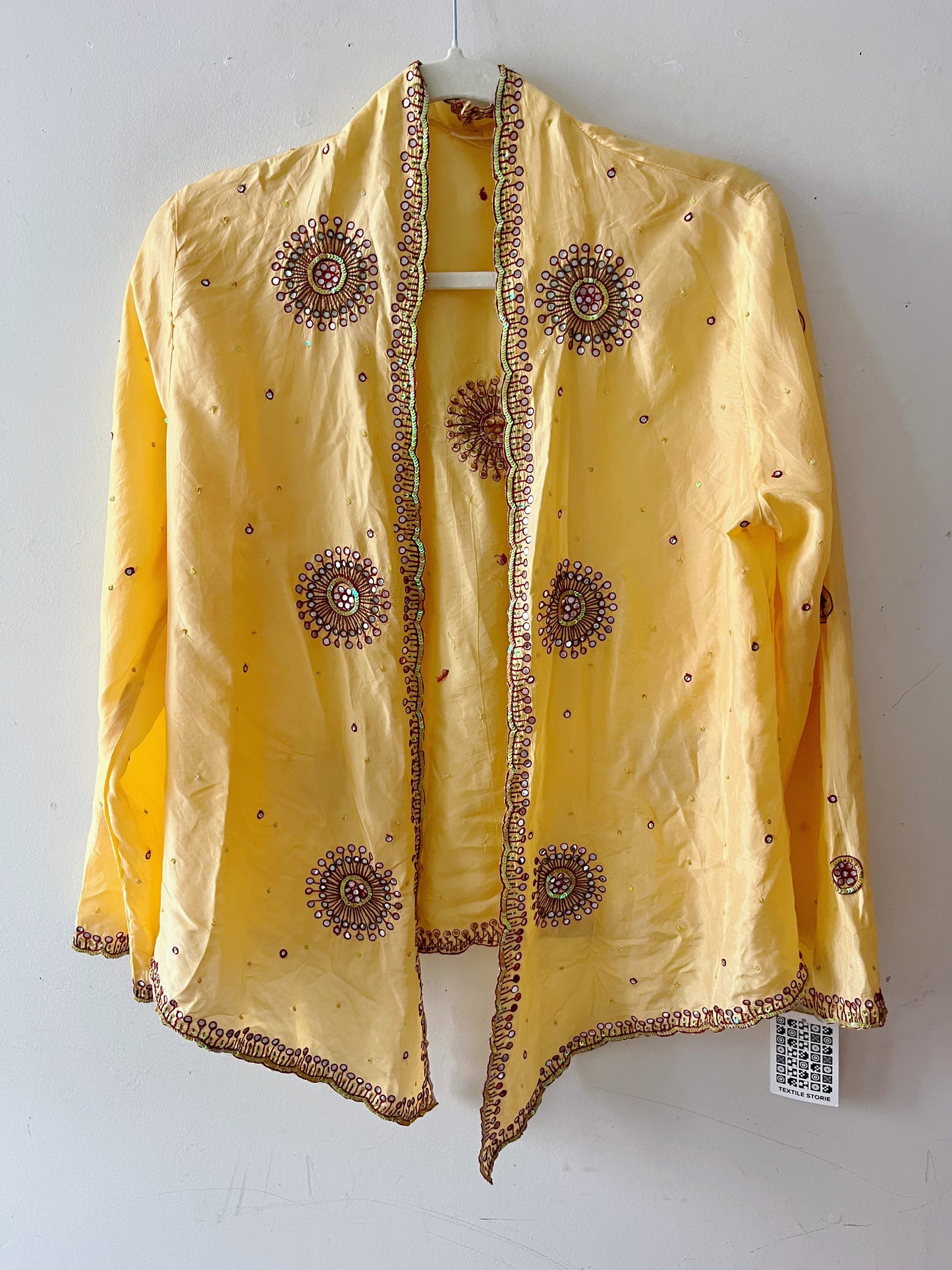 Silk Embellished Cardigan Jacket| Small