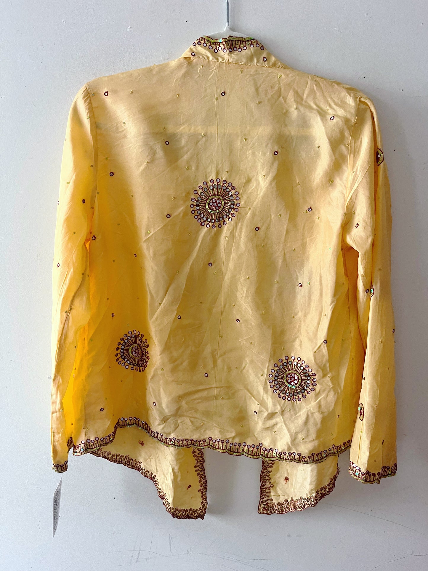 Silk Embellished Cardigan Jacket| Small