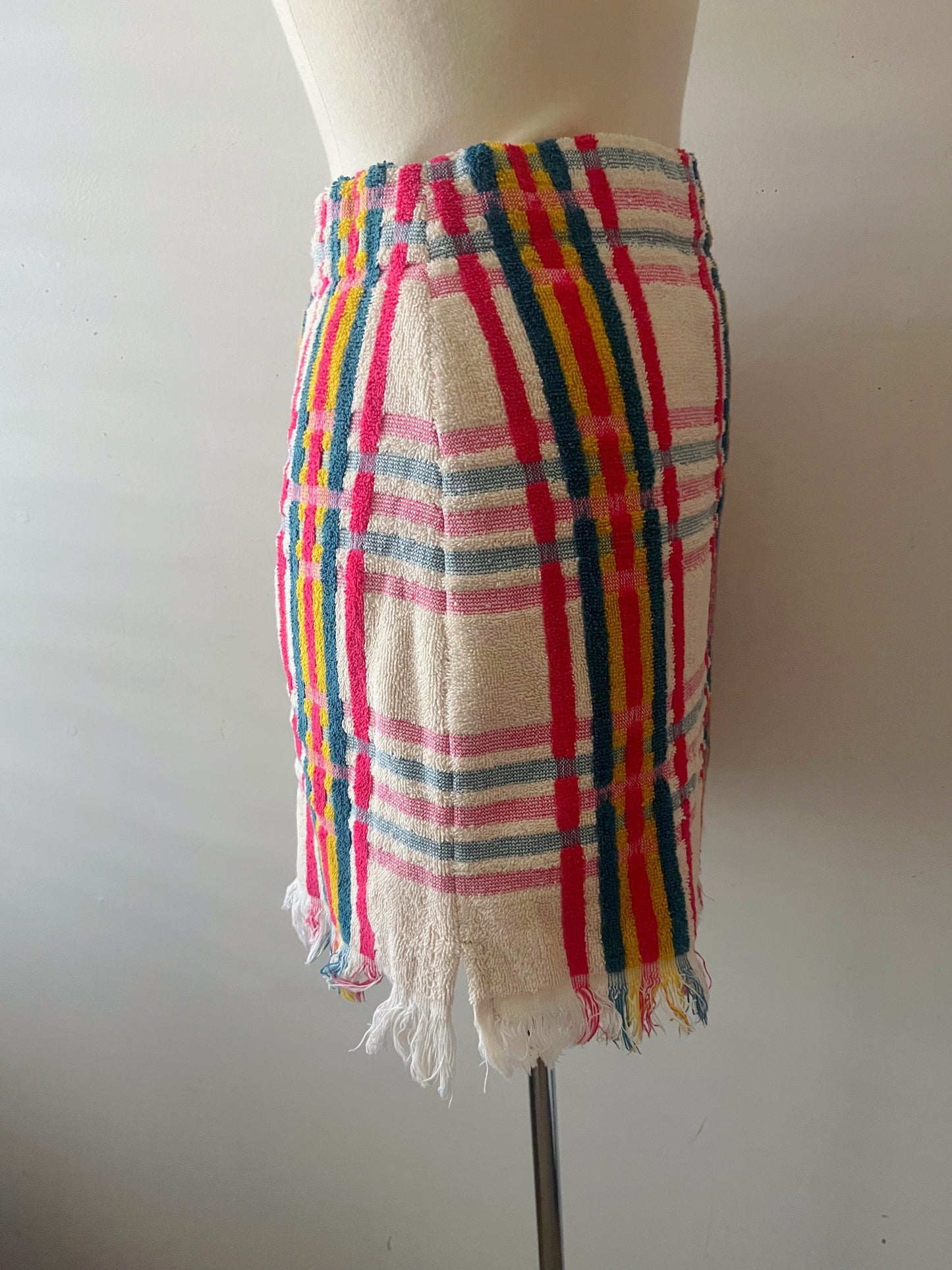 Primary Picnic Towel Mini Skirt