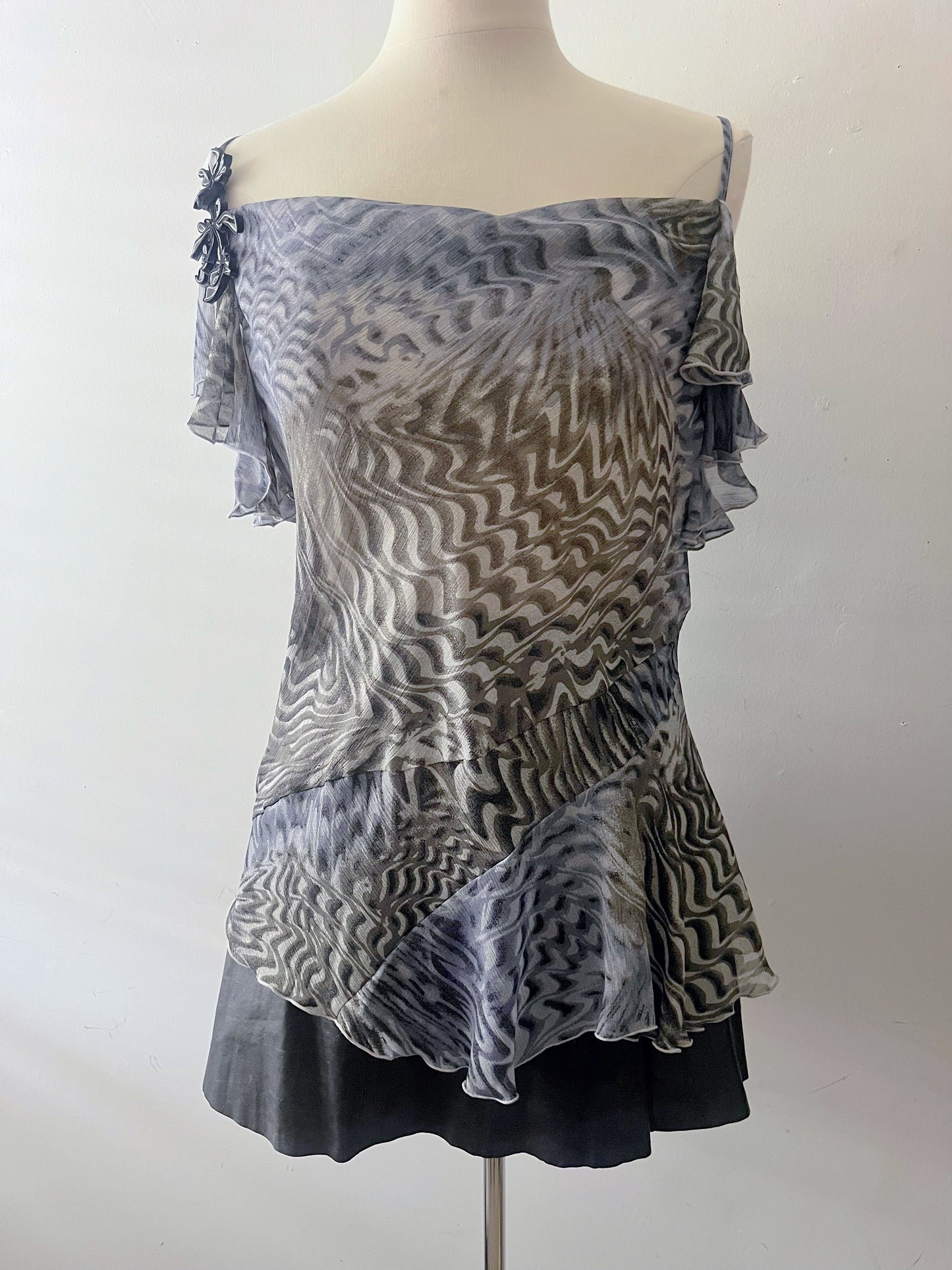 Whimsy Bias Cut Blouse| Medium