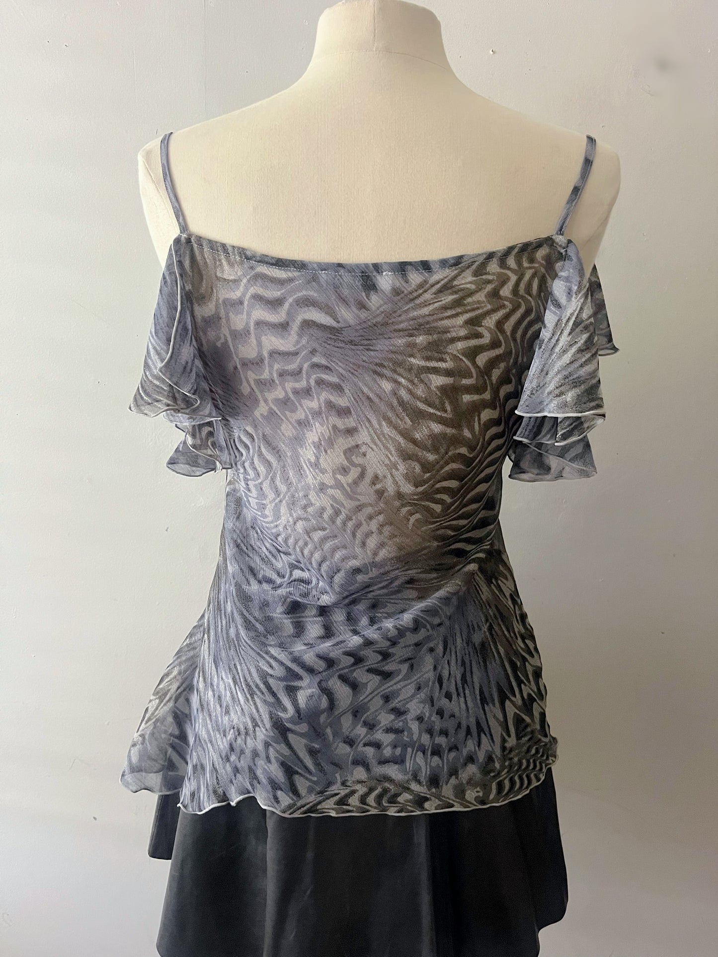 Whimsy Bias Cut Blouse| Medium