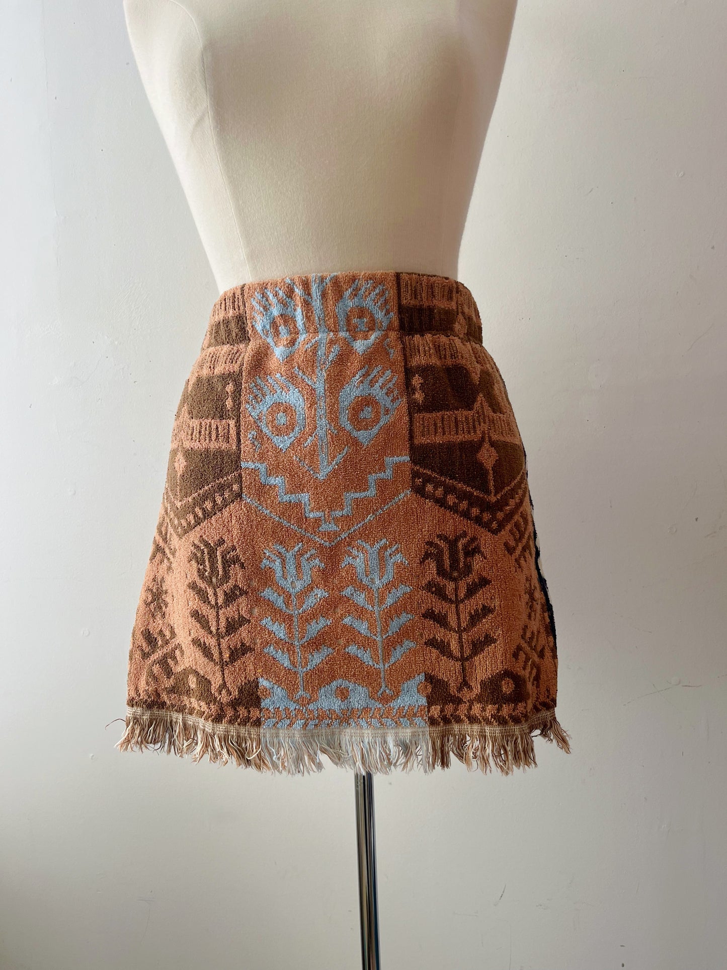 Aztec Cool Towel Mini Skirt