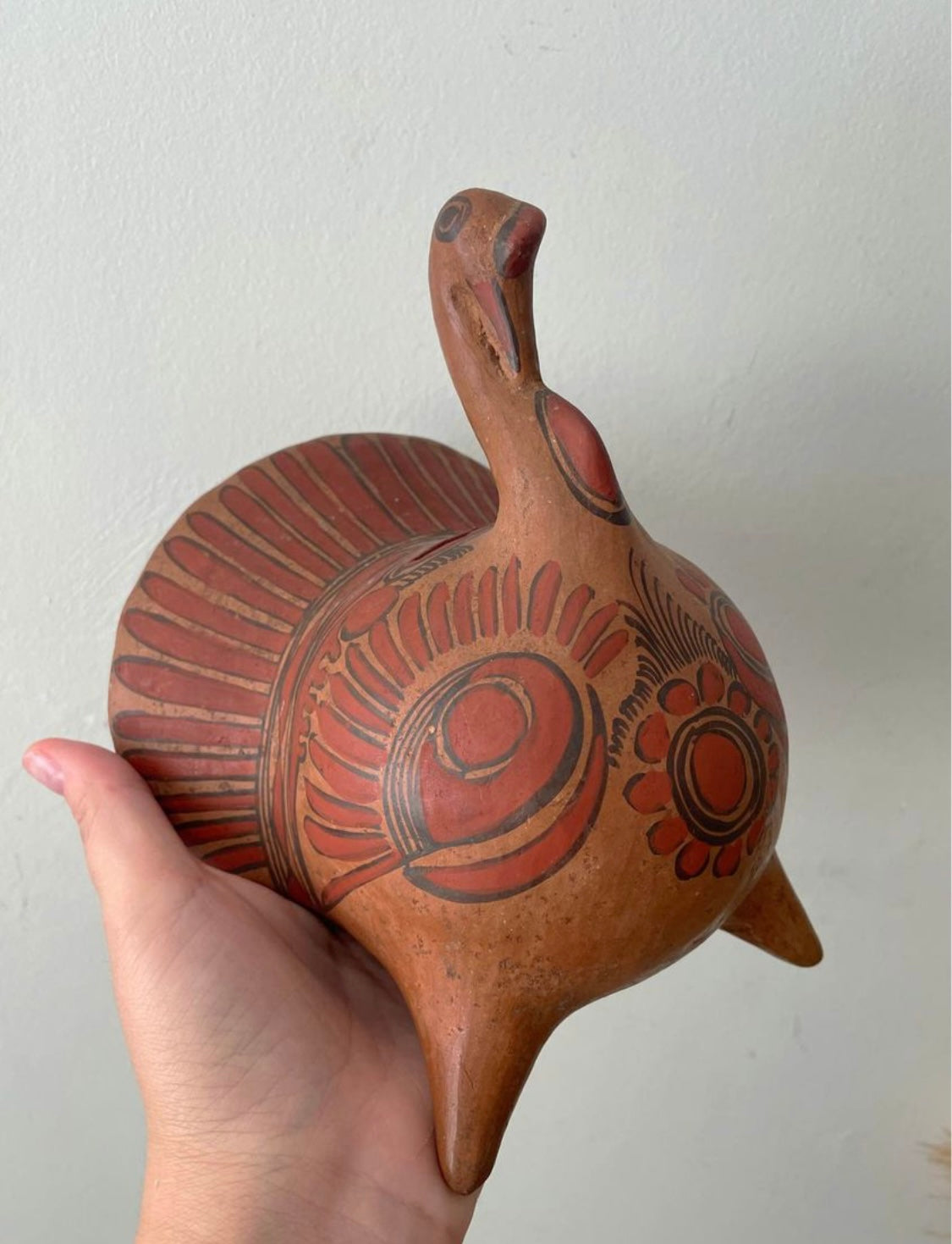 Hand Painted Tonala Pottery Piggy Bank- Turkey