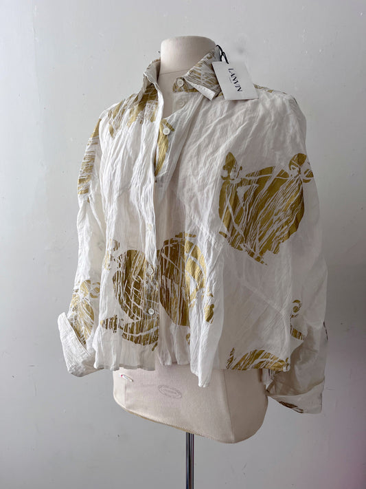 Lanvin Paris Parachute Blouse| M/L