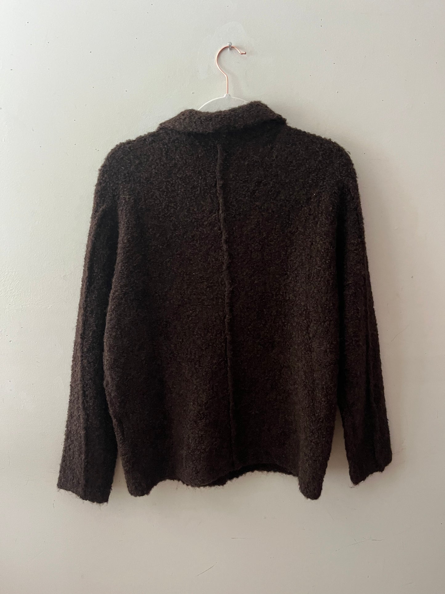 Alpaca Textured Knit Sweater