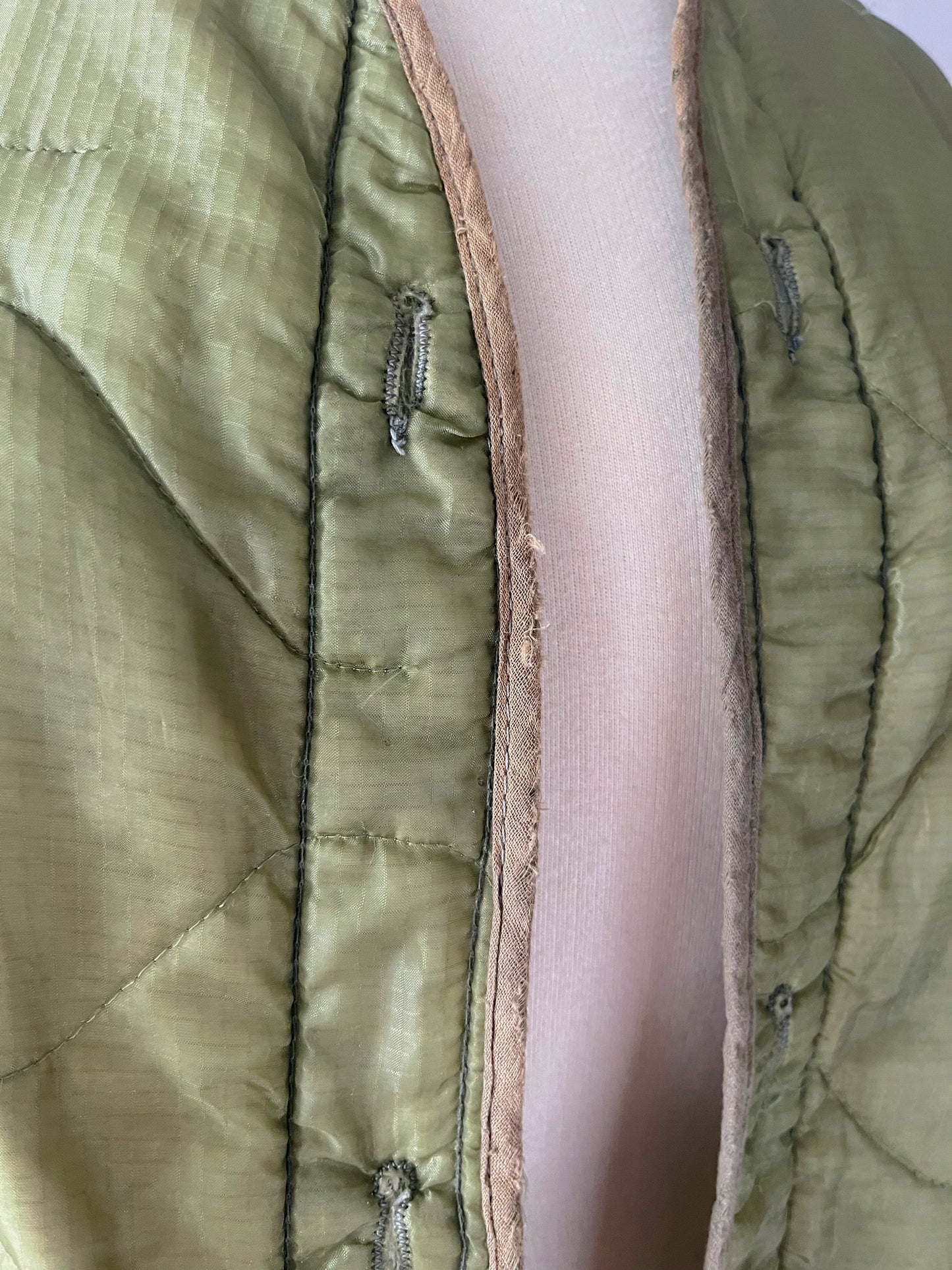 Parachute Patched Pocket Liner Jacket