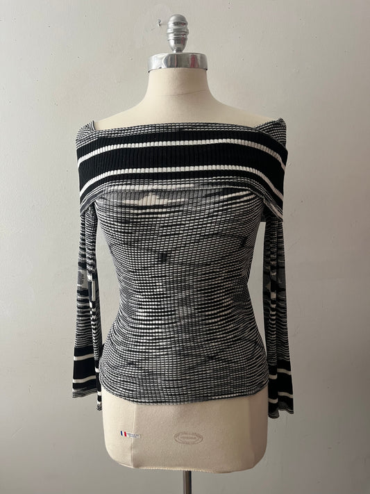 Missoni Off The Shoulder Knit Top