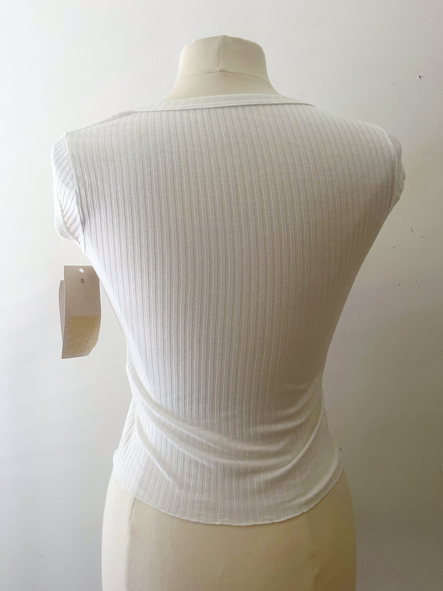 Italian Pin-Up Ribbed Baby Tee| XS/S